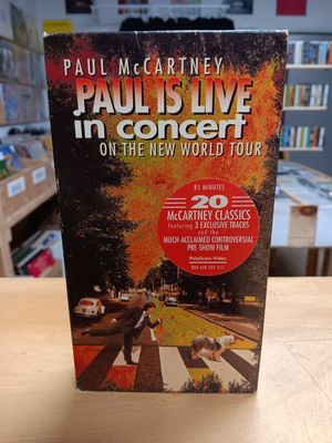 PAUL McCARTNEY - Paul is Live in concert (VHS)