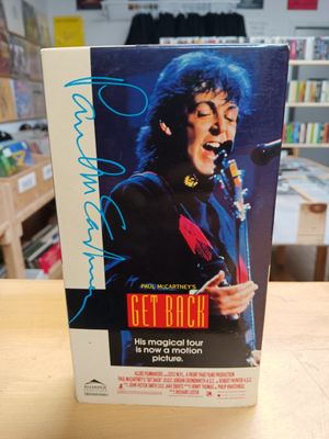PAUL McCARTNEY - Get Back (VHS)
