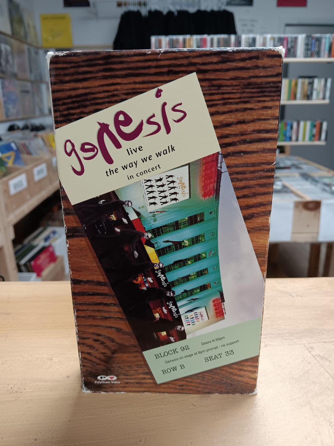 GENESIS - Genesis Live The way we walk (VHS)