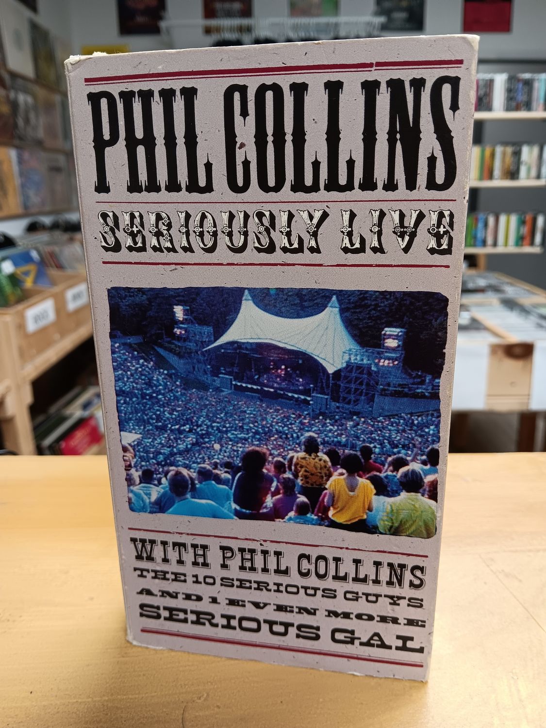 PHIL COLLINS - Seriously Live (VHS)