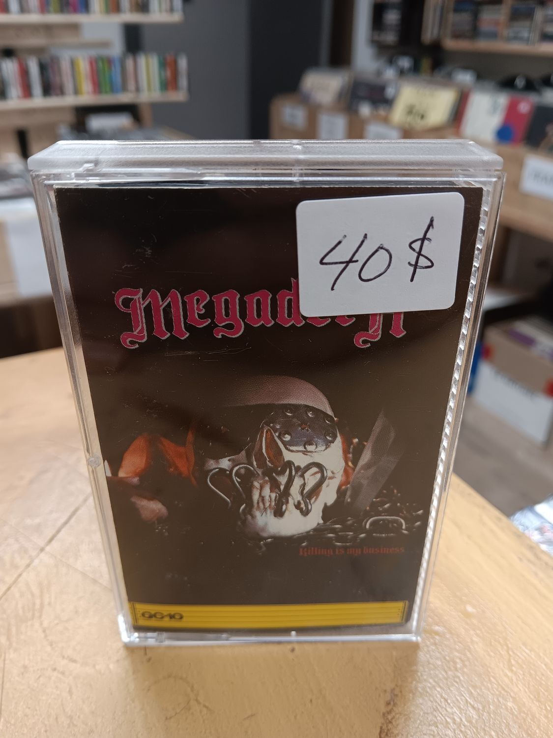 MEGADETH - Killing is my business (CASSETTE / BANZAI)