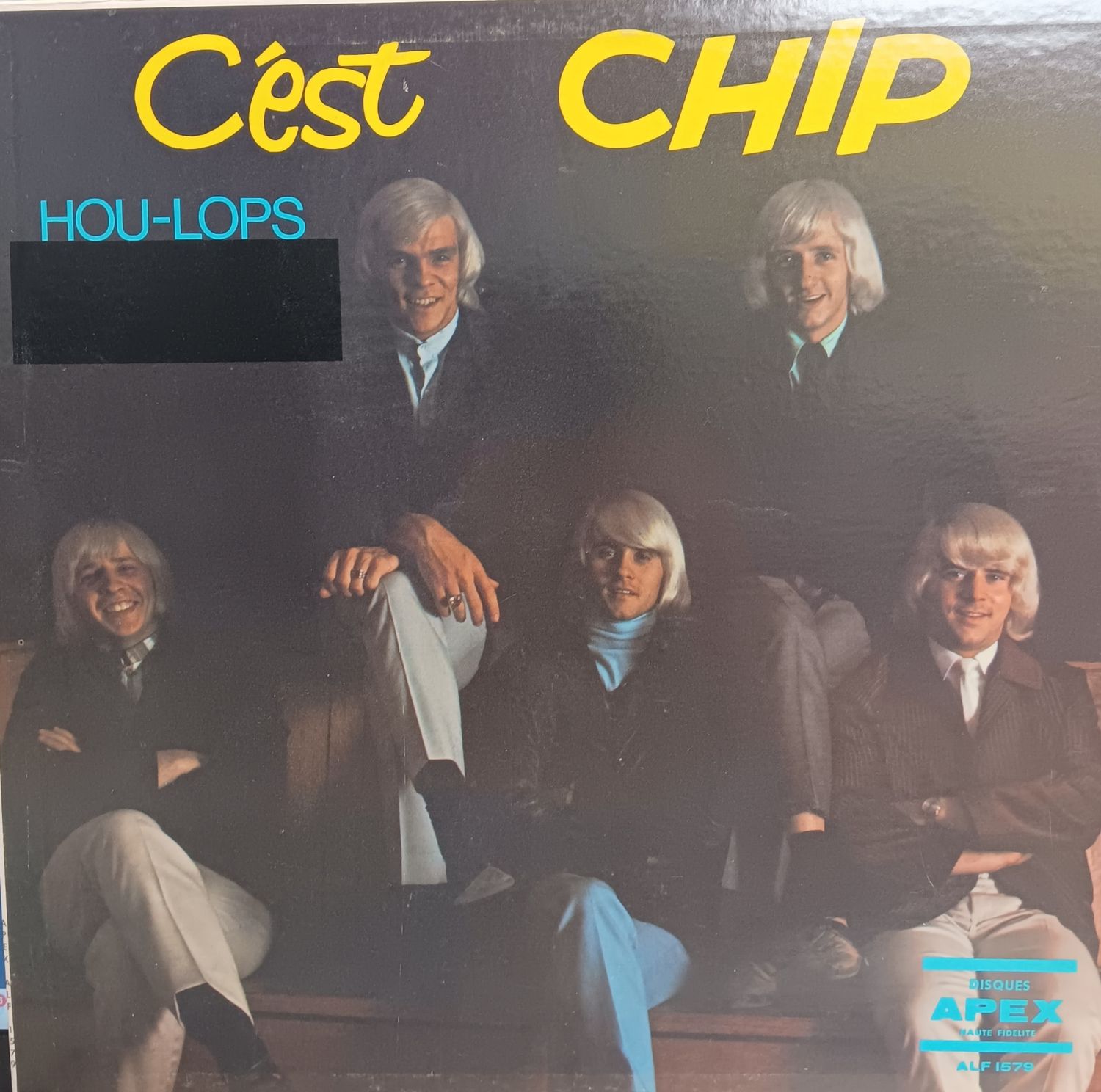 HOU-LOPS - C&#39;est chip (VERSION POCHETTE CENSURE, NOM TETES BLANCHES)