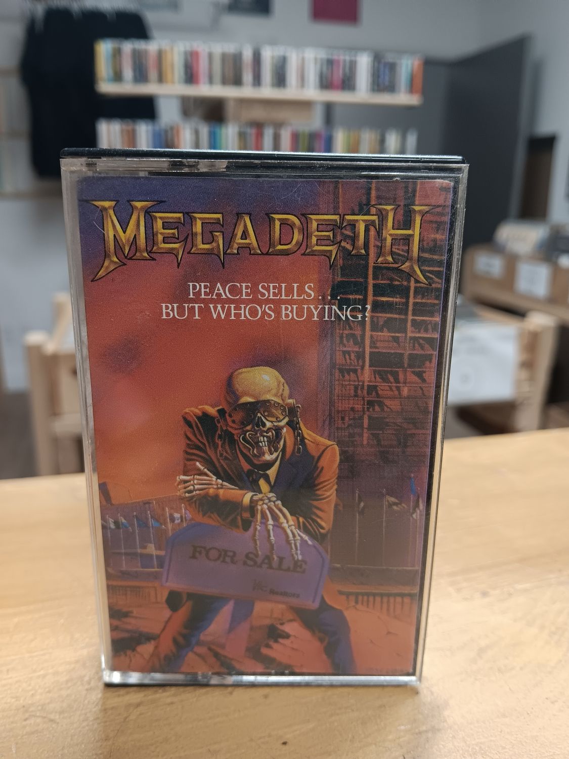 MEGADETH - Peace Sells but who&#39;s buying (CASSETTE)