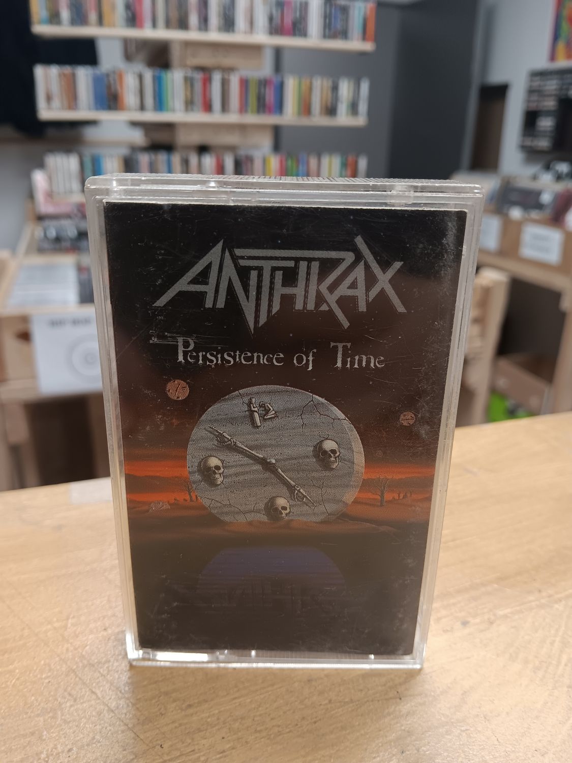 ANTHRAX - Persistence of time (CASSETTE)