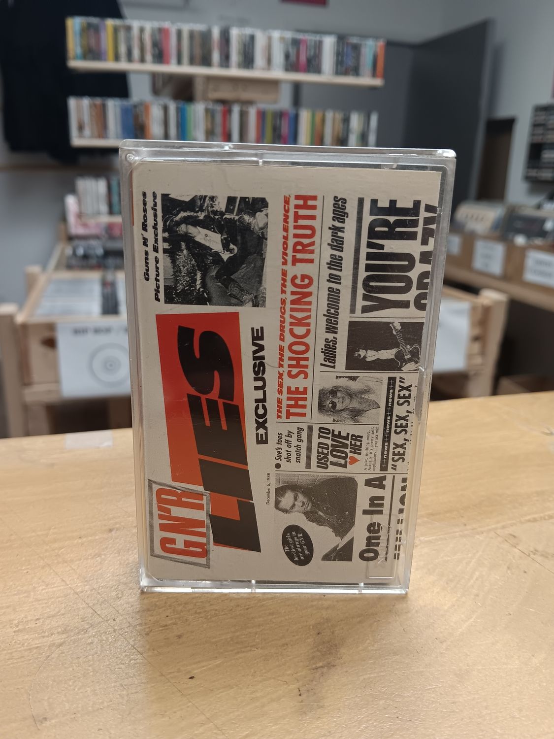 GUNS N ROSES - GNR LIES (CASSETTE)