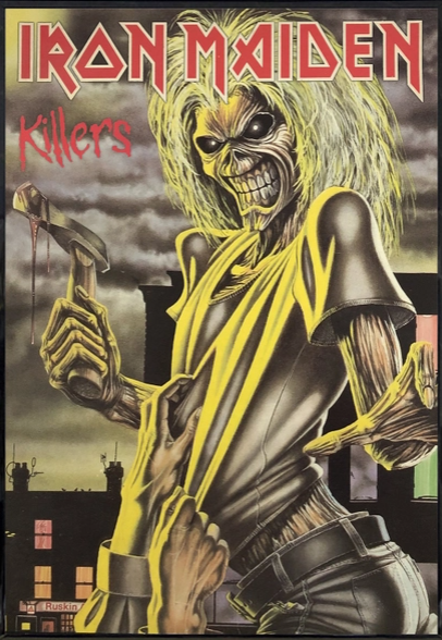 POSTER IRON MAIDEN KILLERS