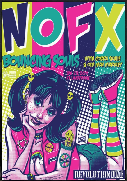 POSTER NOFX REVOLUTION LIVE