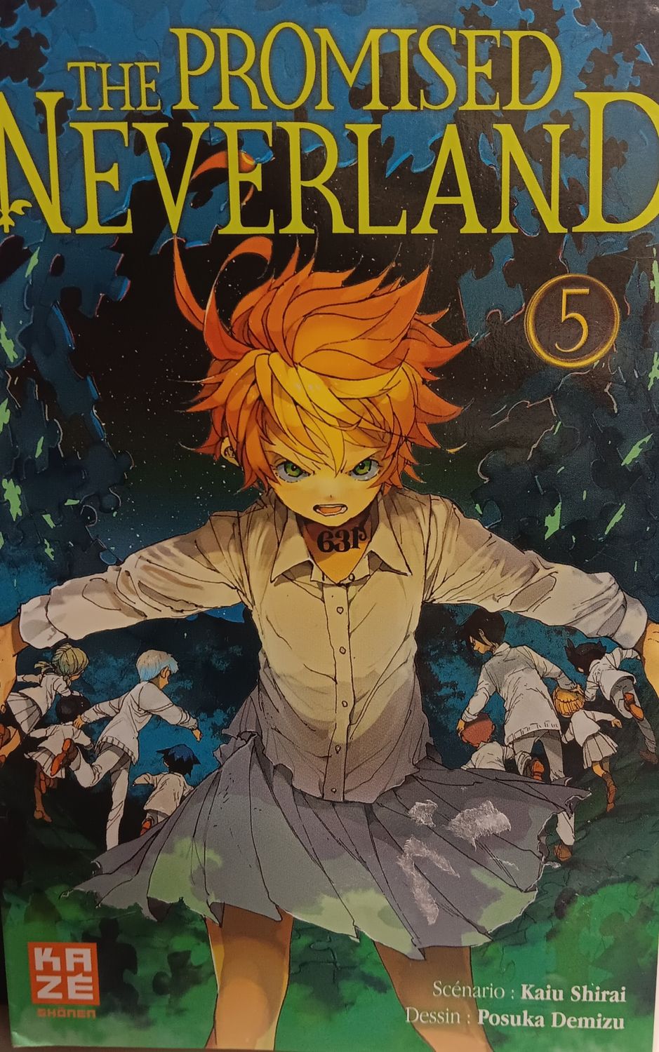 THE PROMISED NEVERLAND TOME 5 (MANGA - FRANÇAIS)