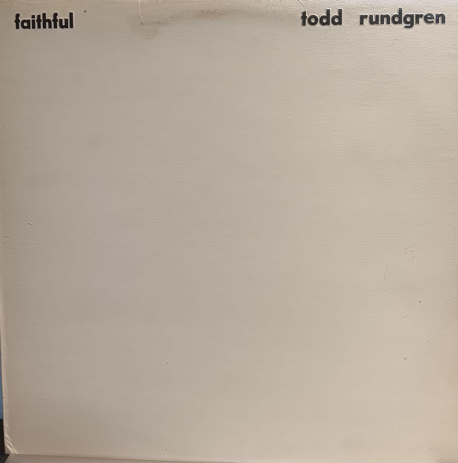 TODD RUNDGREN - Faithful