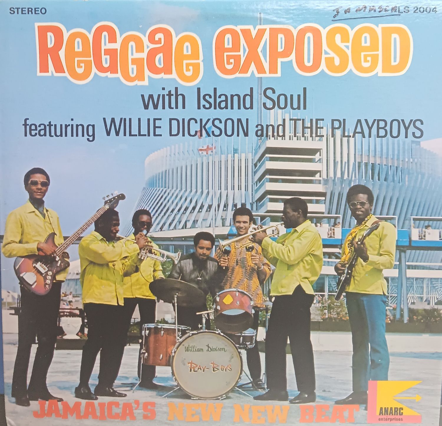 WILLIE DICKINSON &amp; THE PLAYBOYS - Reggae Exposed with Island Soul