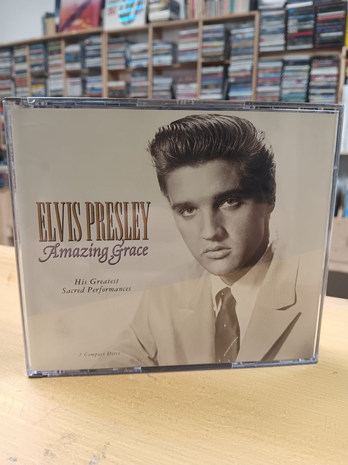 ELVIS PRESLEY - Amazing Grace His Greatest Sacred Performances (CD DOUBLE)