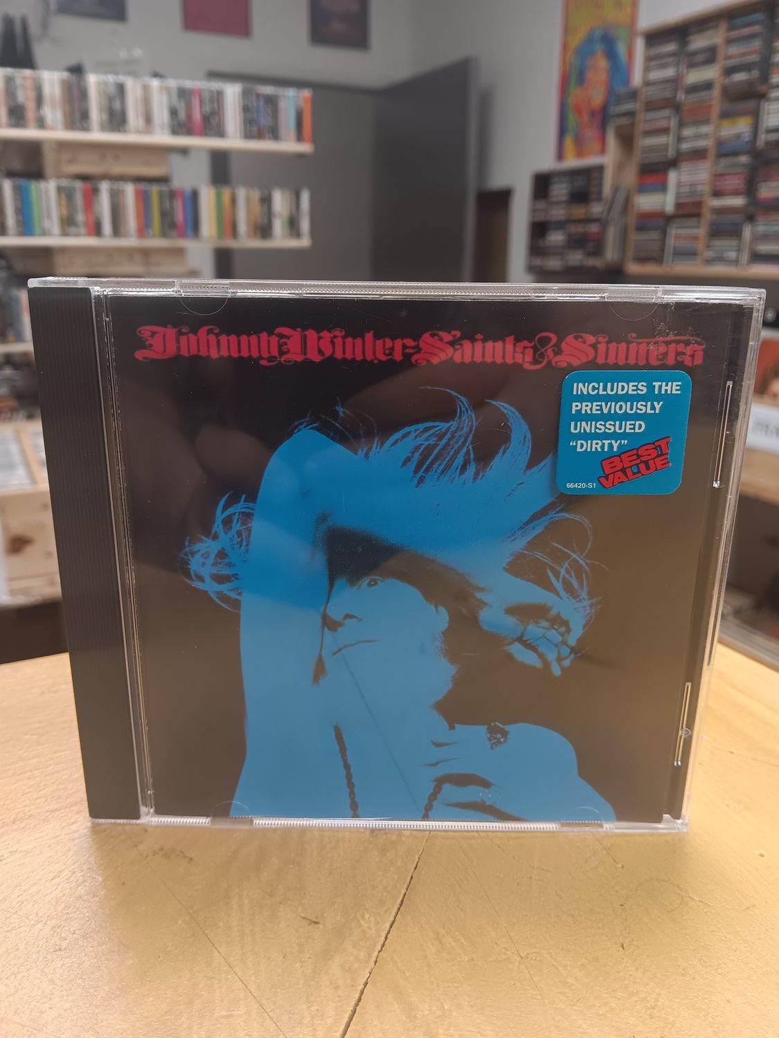 JOHNNY WINTER - Saints &amp; Sinners (CD)