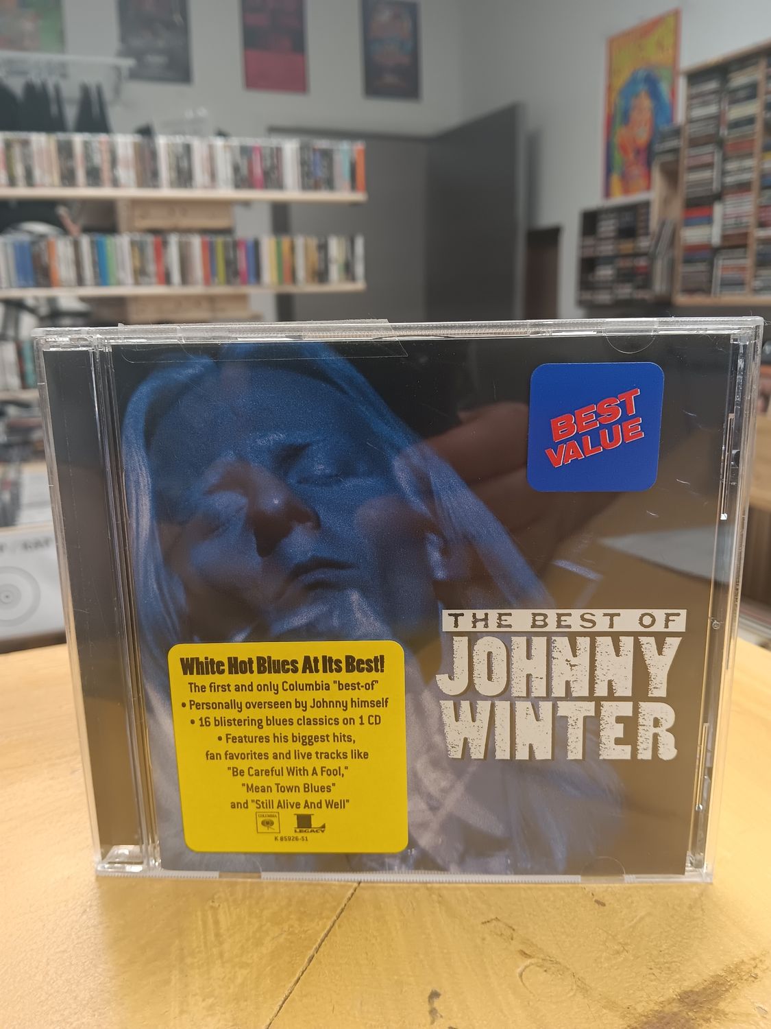 JOHNNY WINTER - The Best of Johnny Winter (CD)