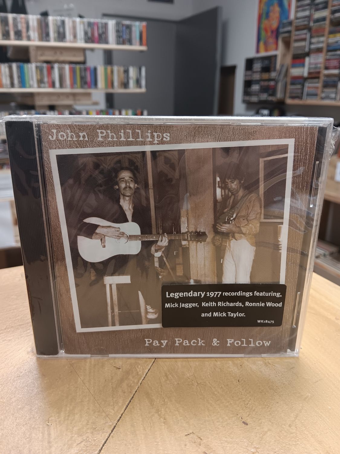 JOHN PHILLIPS - Pay pack &amp; follow (CD) NEUF
