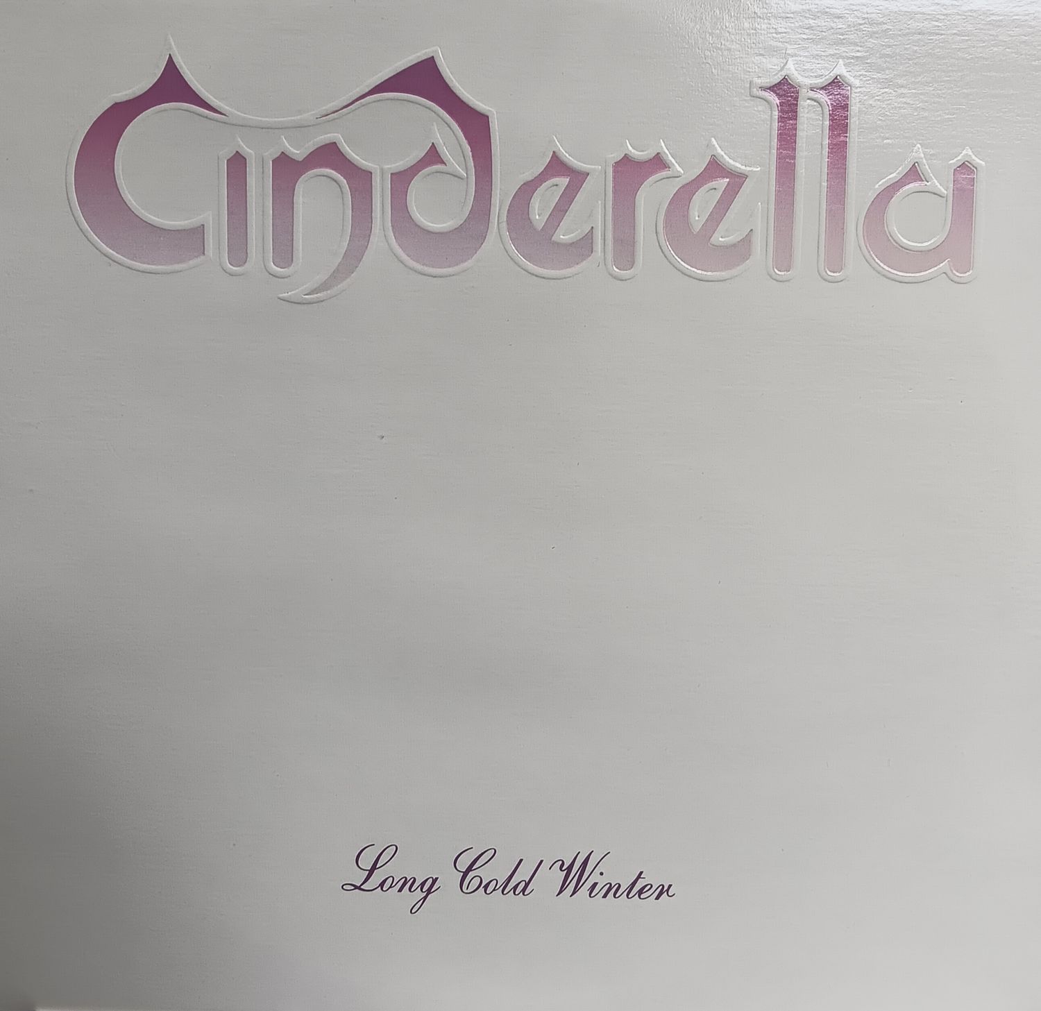 CINDERELLA - Long cold winter (VG)