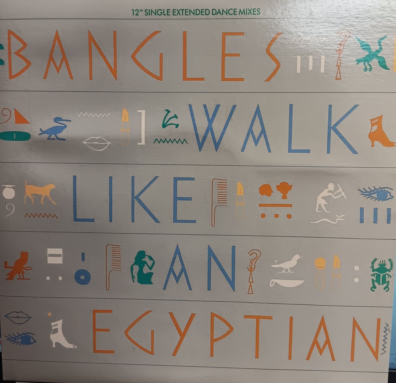 BANGLES - Walk like an egyptian (MAXI)