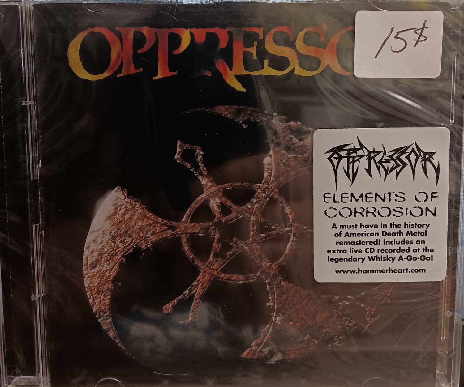 OPRESSOR - Elements of corrosion (CD / NEUF)