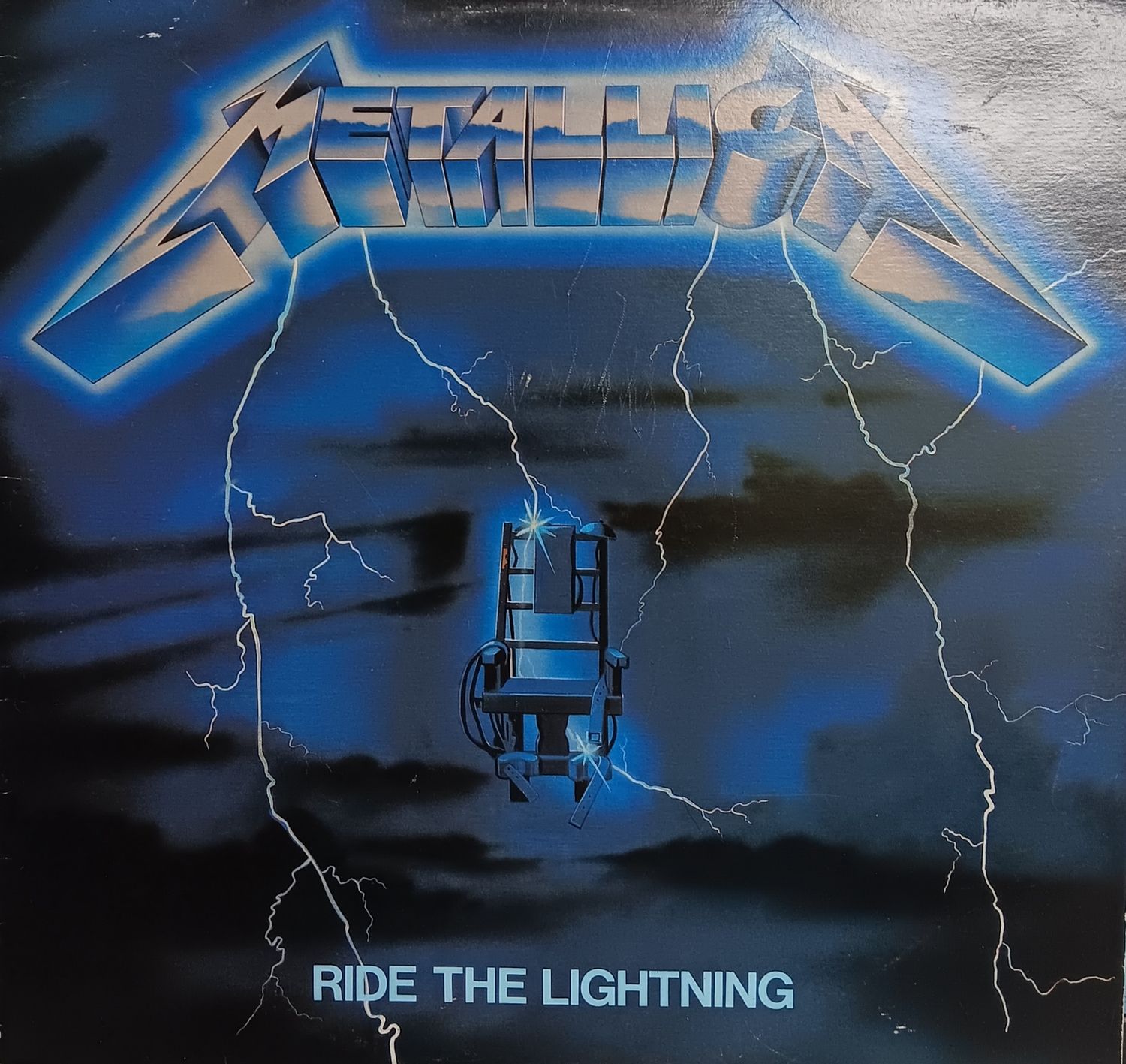 METALLICA - Ride The Lightning (BANZAI / ÉTIQUETTE BLANCHE)