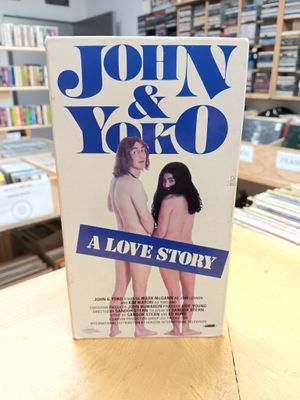 JOHN LENNON &amp; YOKO ONO - A love story (VHS)