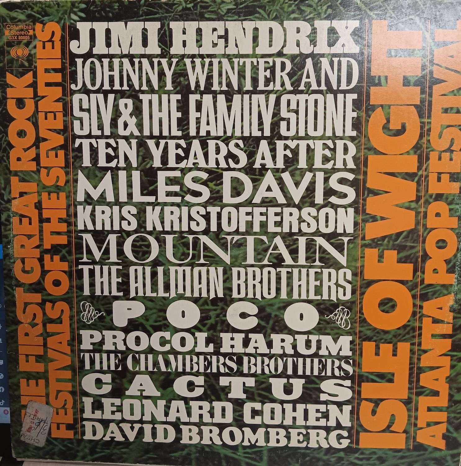 VARIOUS - The first Great Rock Festivals of the Seventies