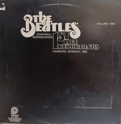 THE BEATLES - 1ST LIVE RECORDINGS HAMBURG GERMANY 1962