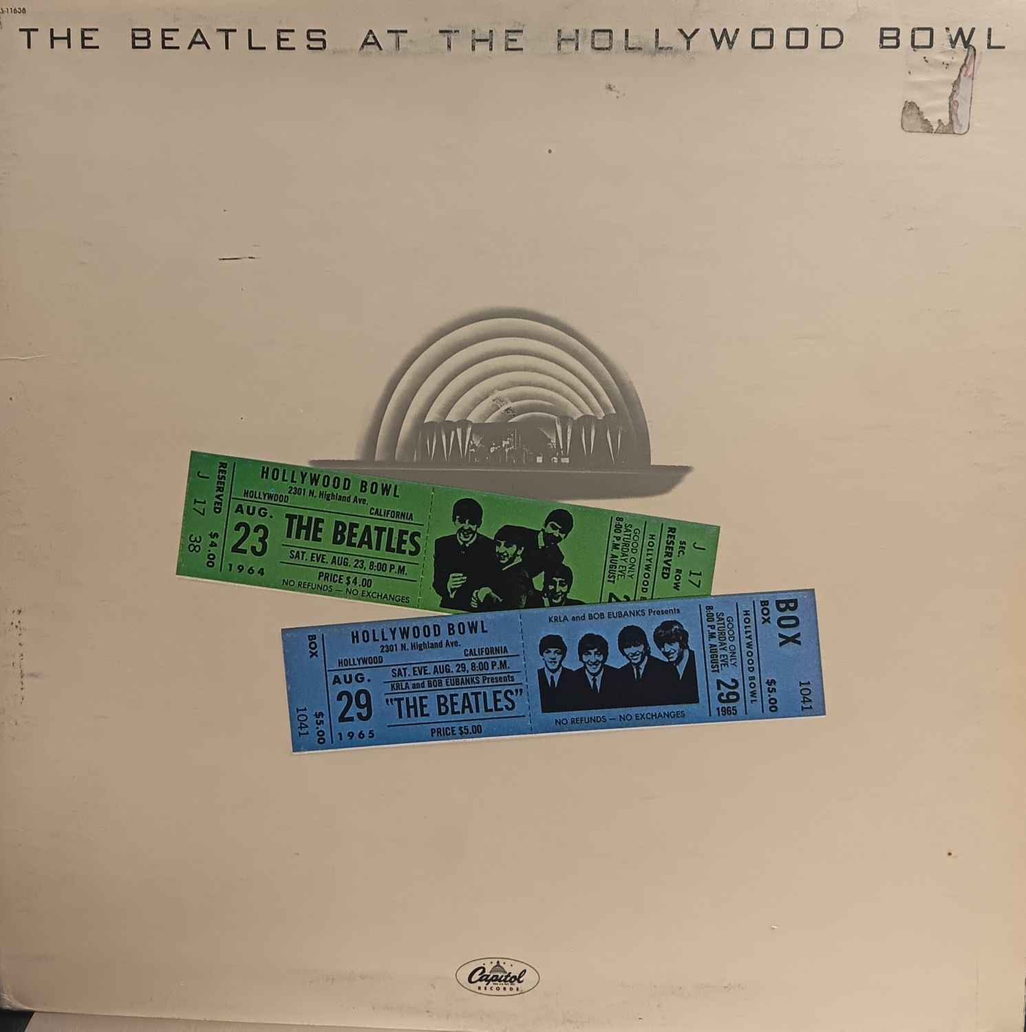 THE BEATLES - The Beatles at The Hollywood Bowl
