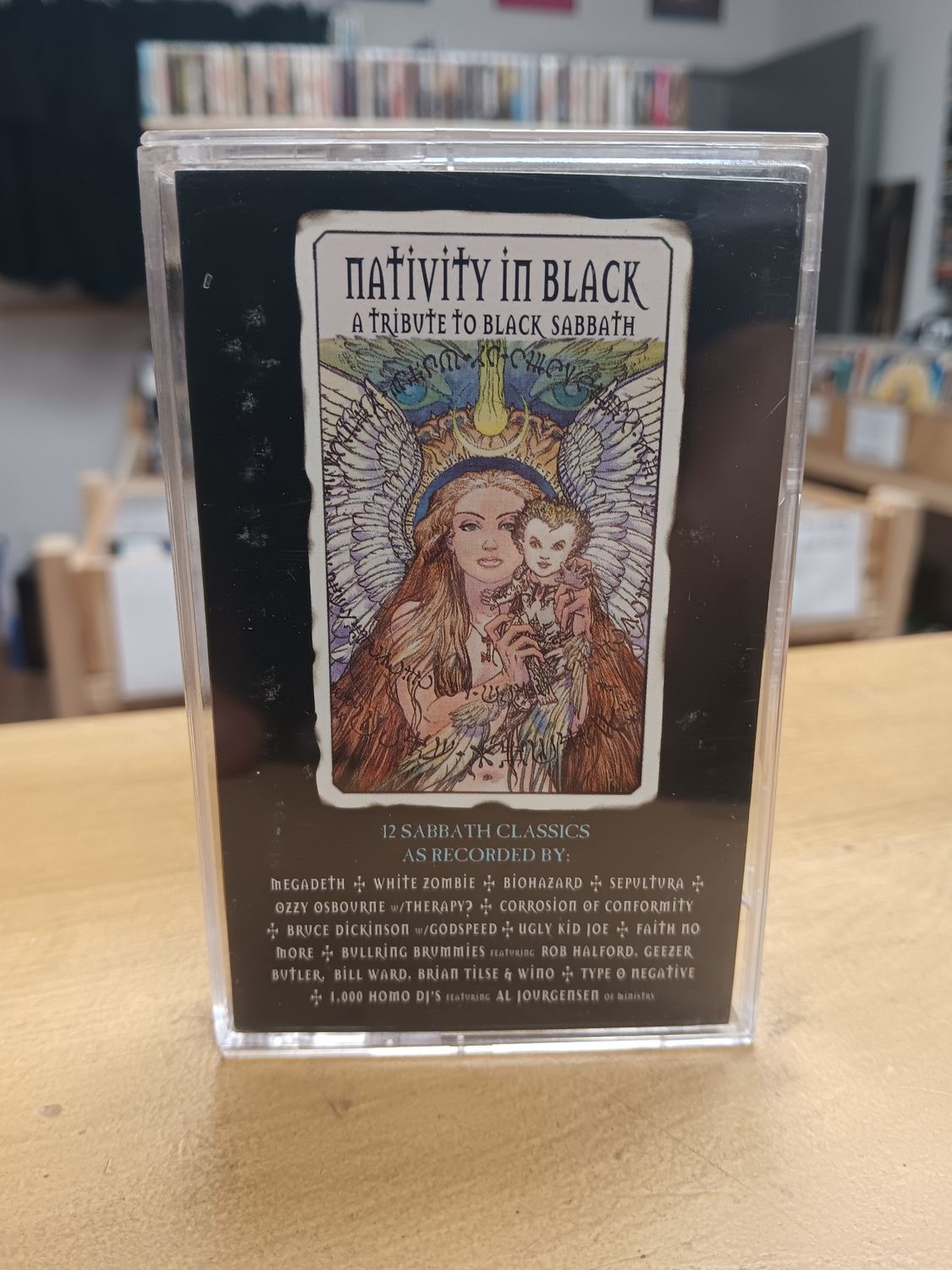 VARIOUS - Nativity in black : A Black Sabbath Tribute (CASSETTE)