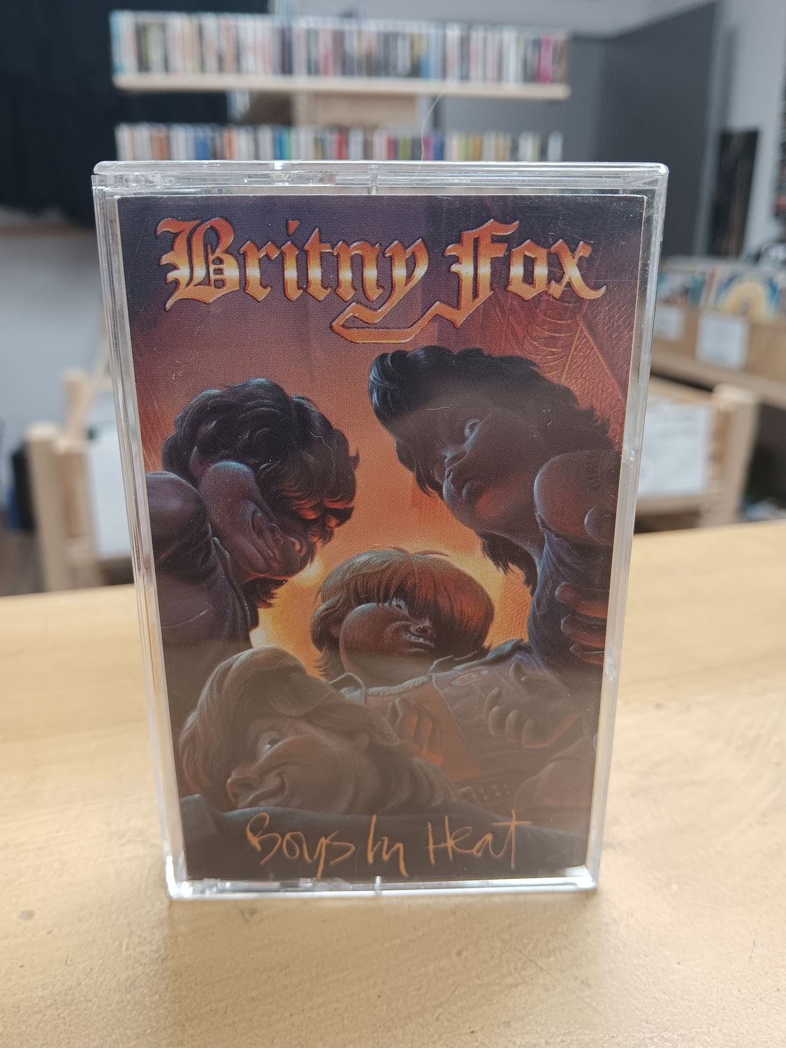 BRITNEY FOX - Boys in heat (CASSETTE)