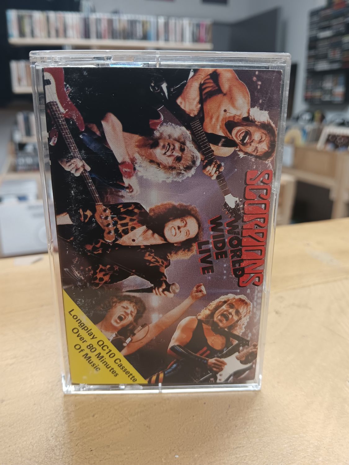 SCORPIONS - World Wide Live (CASSETTE)