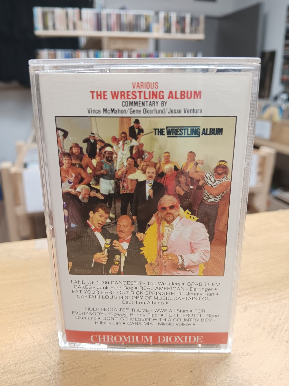 VARIOUS - The Wrestling Album (CASSETTE)