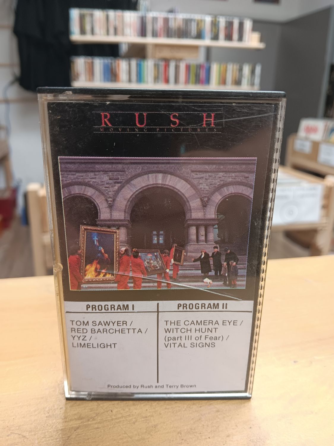 RUSH - Moving pictures (CASSETTE)