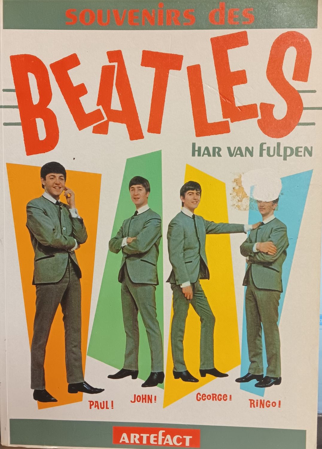 H.V. FULPEN - Souvenirs des Beatles (LIVRE / FRANÇAIS)