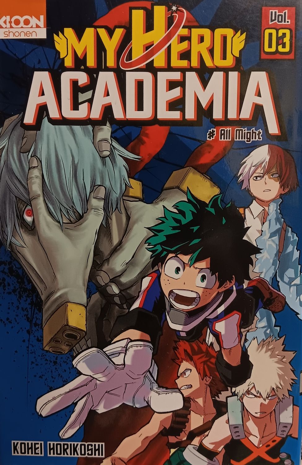 MY HERO ACADEMIA TOME 3 (MANGA / FRANÇAIS)