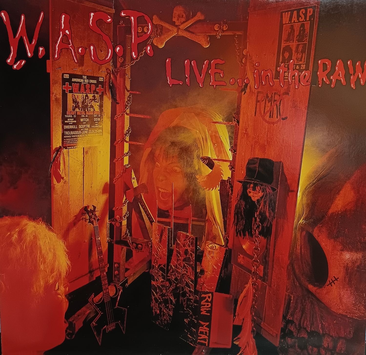 WASP - Live in the raw (FRANCE)