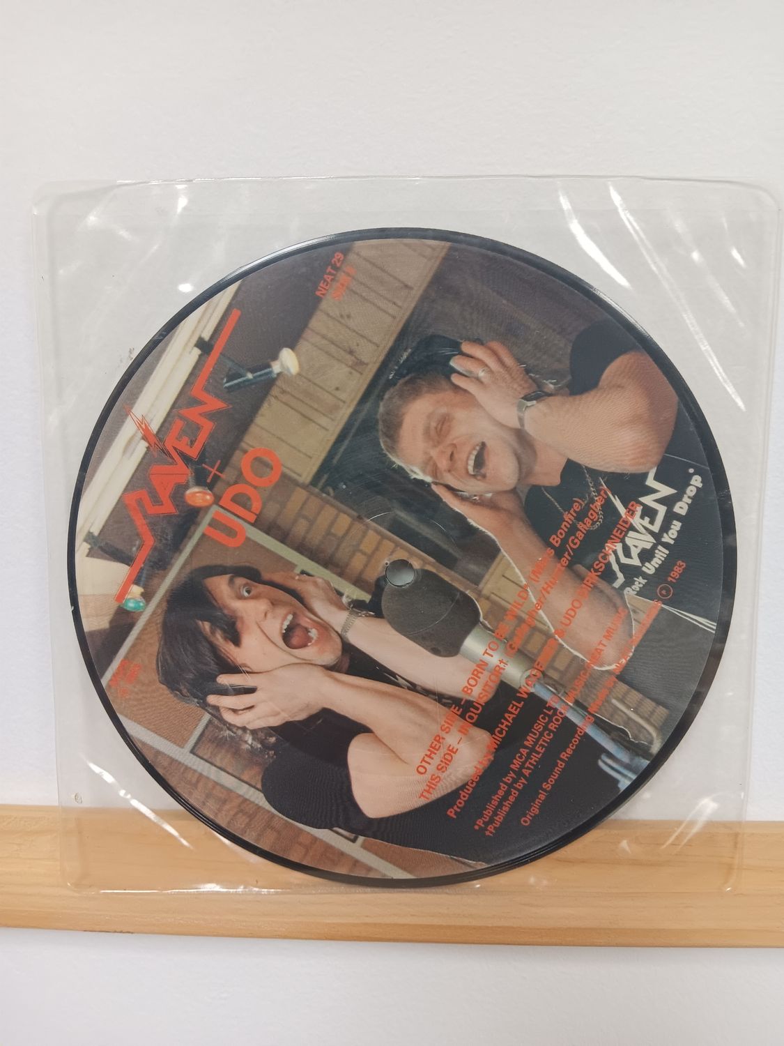 RAVEN + UDO - Born to be wild (7&quot; PICTURE DISC)