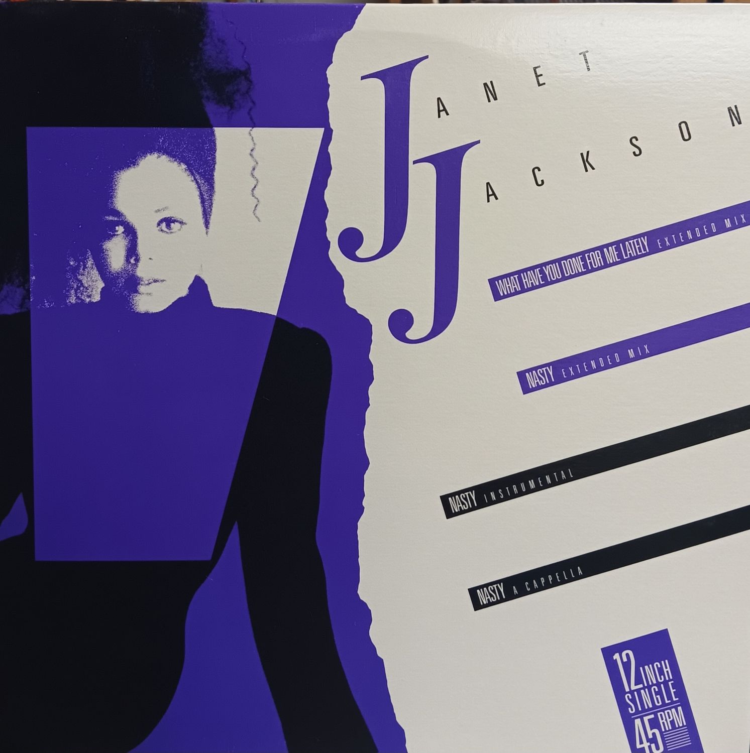 JANET JACKSON - What have you done for me lately / Nasty (MAXI)
