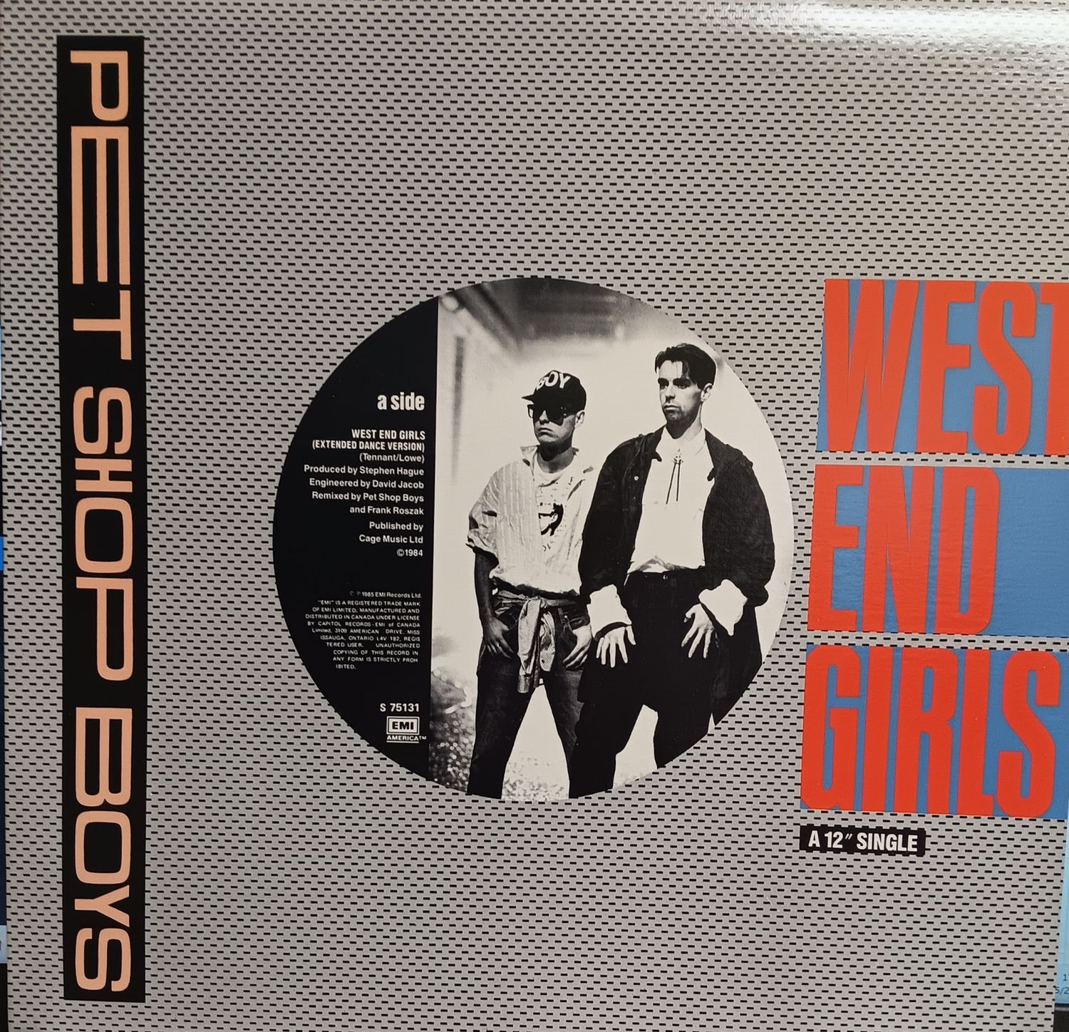 PET SHOP BOYS - West End Girls (MAXI)