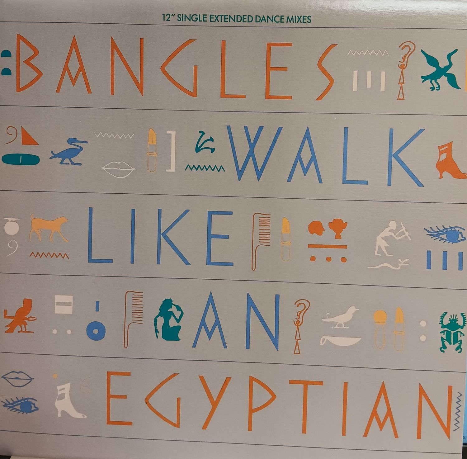 THE BANGLES - Walk like an Egyptian (MAXI)