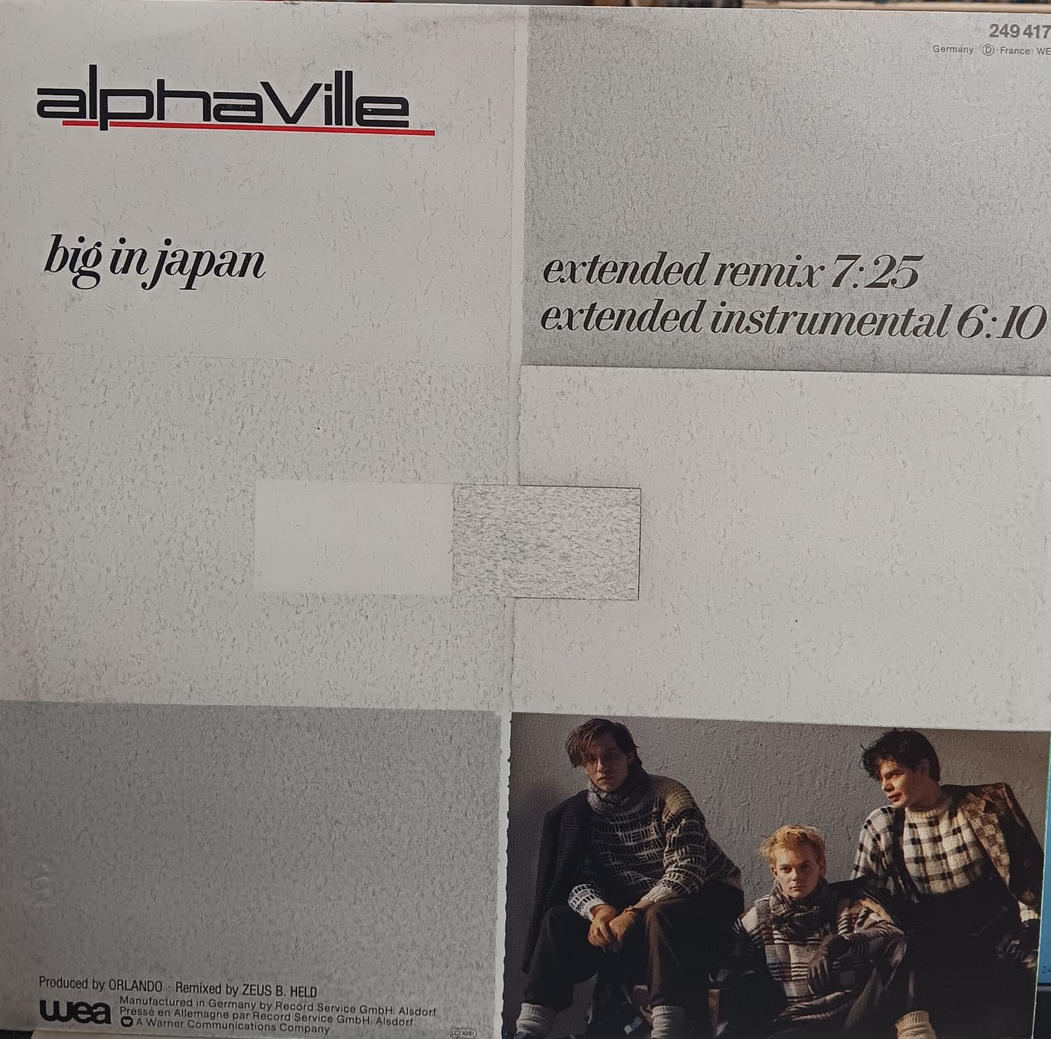 ALPHAVILLE - Big in Japan (MAXI)