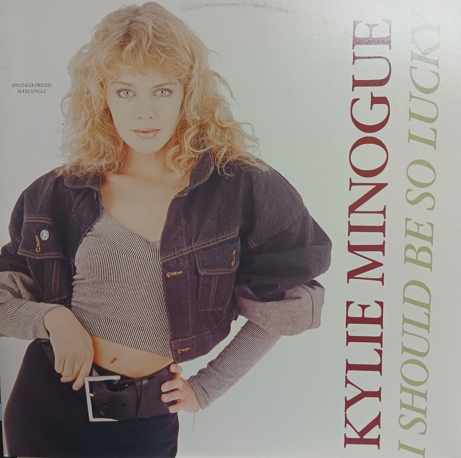KYLIE MINOGUE - I should be so lucky (MAXI)