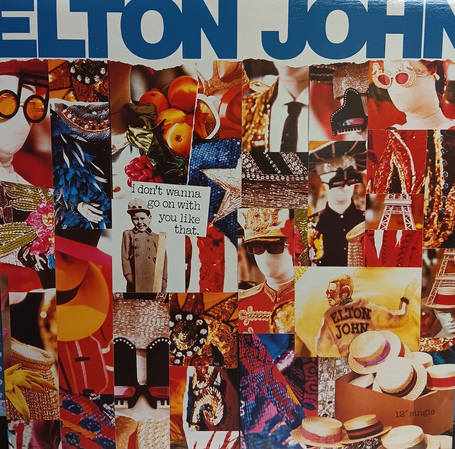 ELTON JOHN - I don&#39;t wanna on with you like that (MAXI)