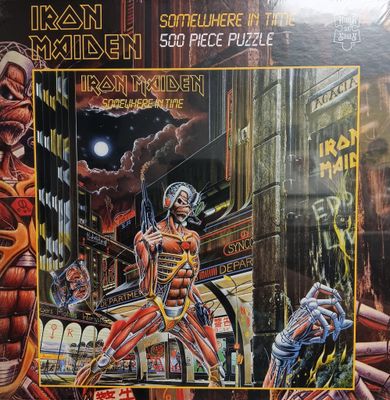 IRON MAIDEN SOMEWHERE IN TIME PUZZLE 500 PCS