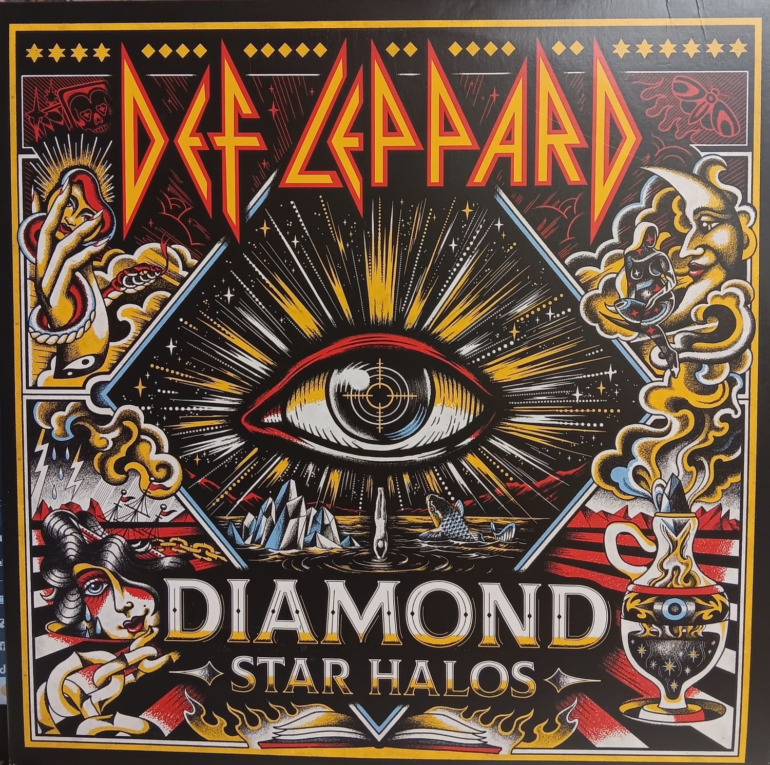 DEF LEPPARD - Diamond Star Halos (COULEUR)