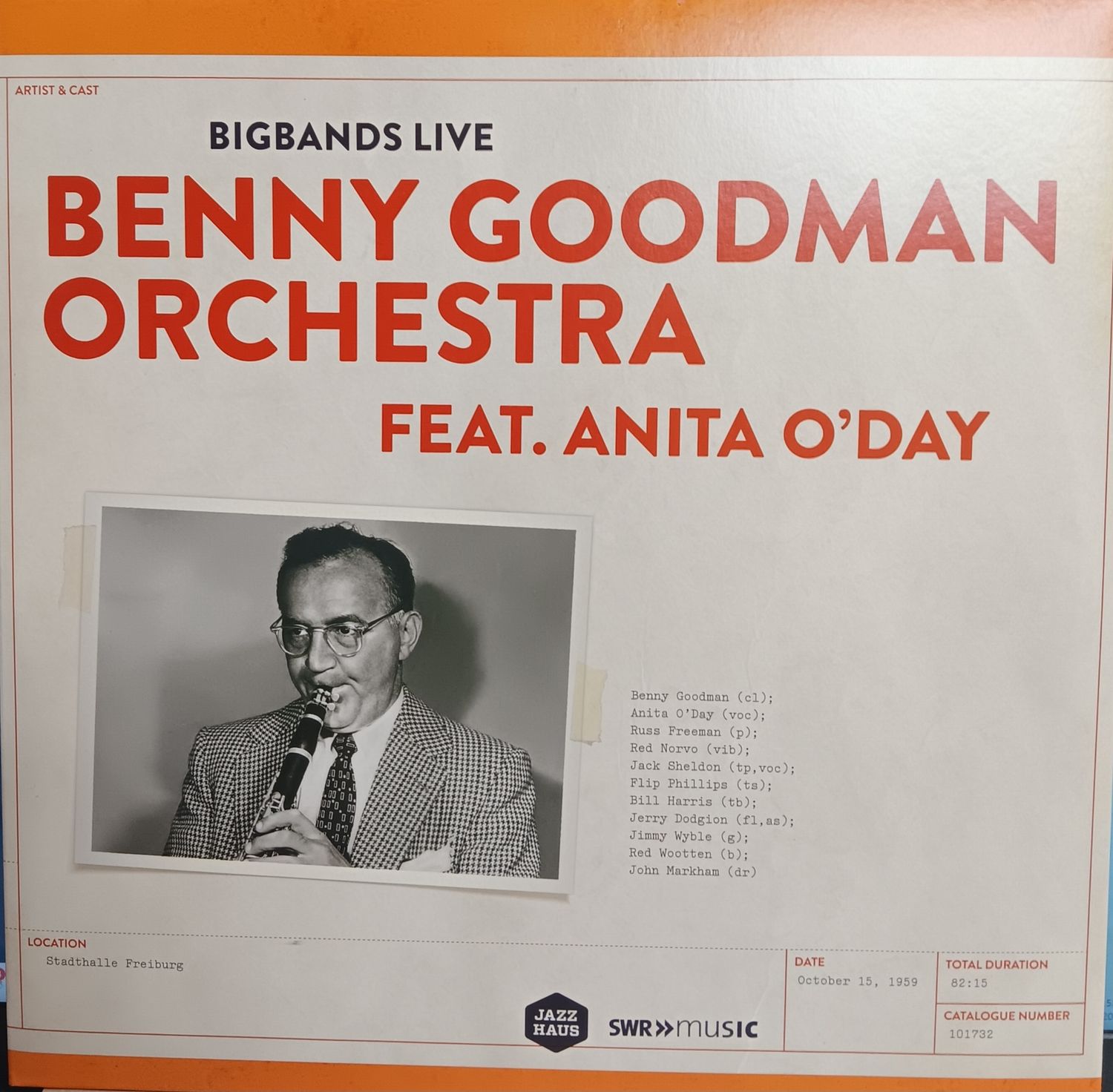 BENNY GOODMAN  ORCHESTRA &amp; ANITA O&#39;DAY - Benny Goodman Orchestra &amp; Anita O&#39;Day