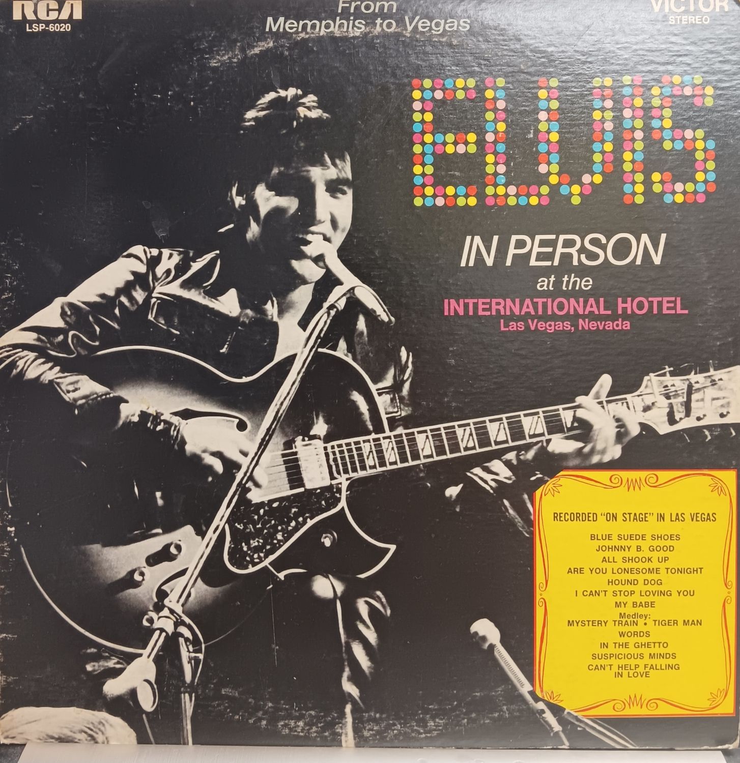 ELVIS PRESLEY - Elvis in person / Elvis back in Memphis (1969)