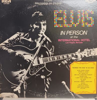 ELVIS PRESLEY - Elvis in person / Elvis back in Memphis