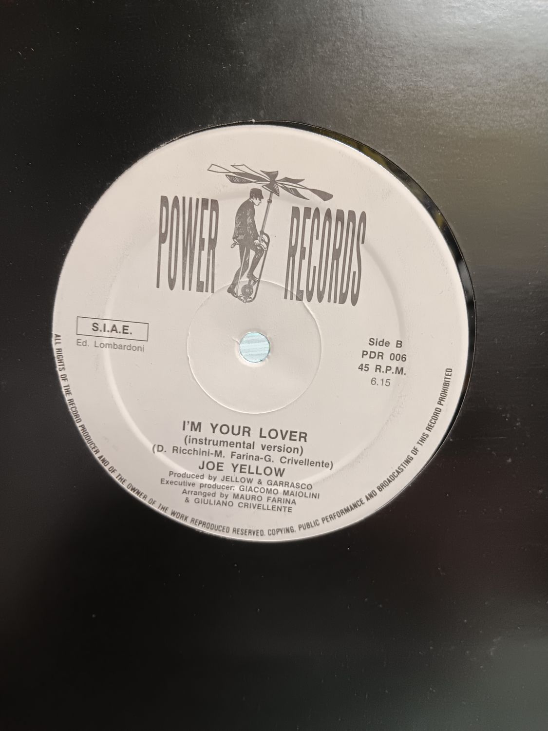 JOE YELLOW - I&#39;m your lover (MAXI)