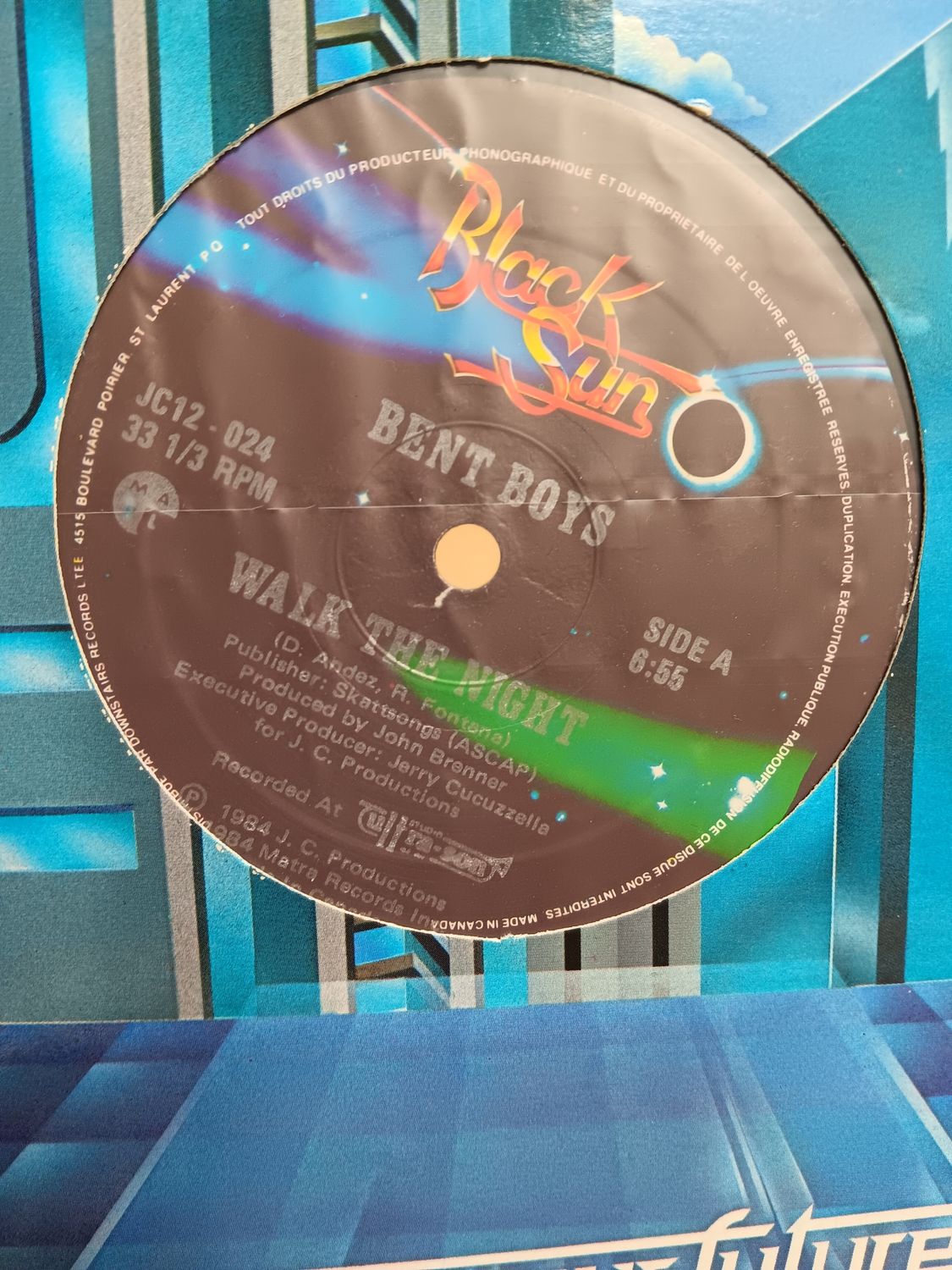 BENT BOYS - Walk the night (MAXI)
