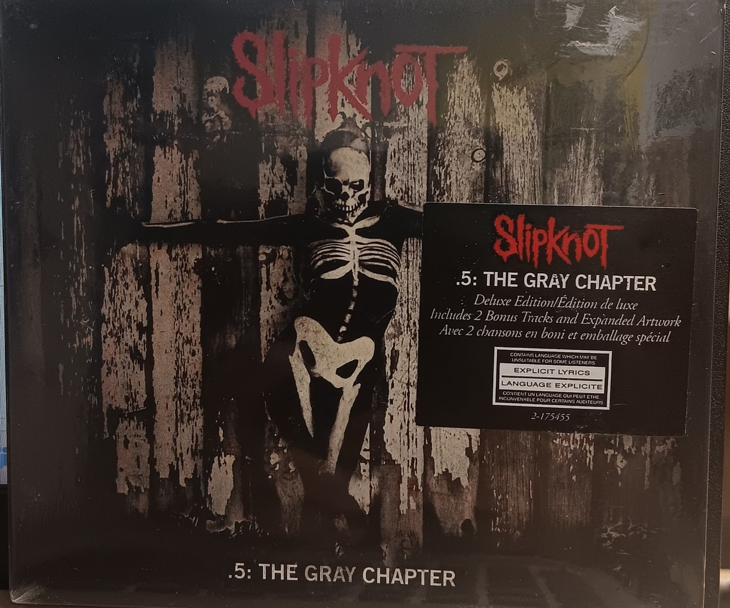 SLIPKNOT - 5: The Gray Chapter (CD / SCELLÉ)