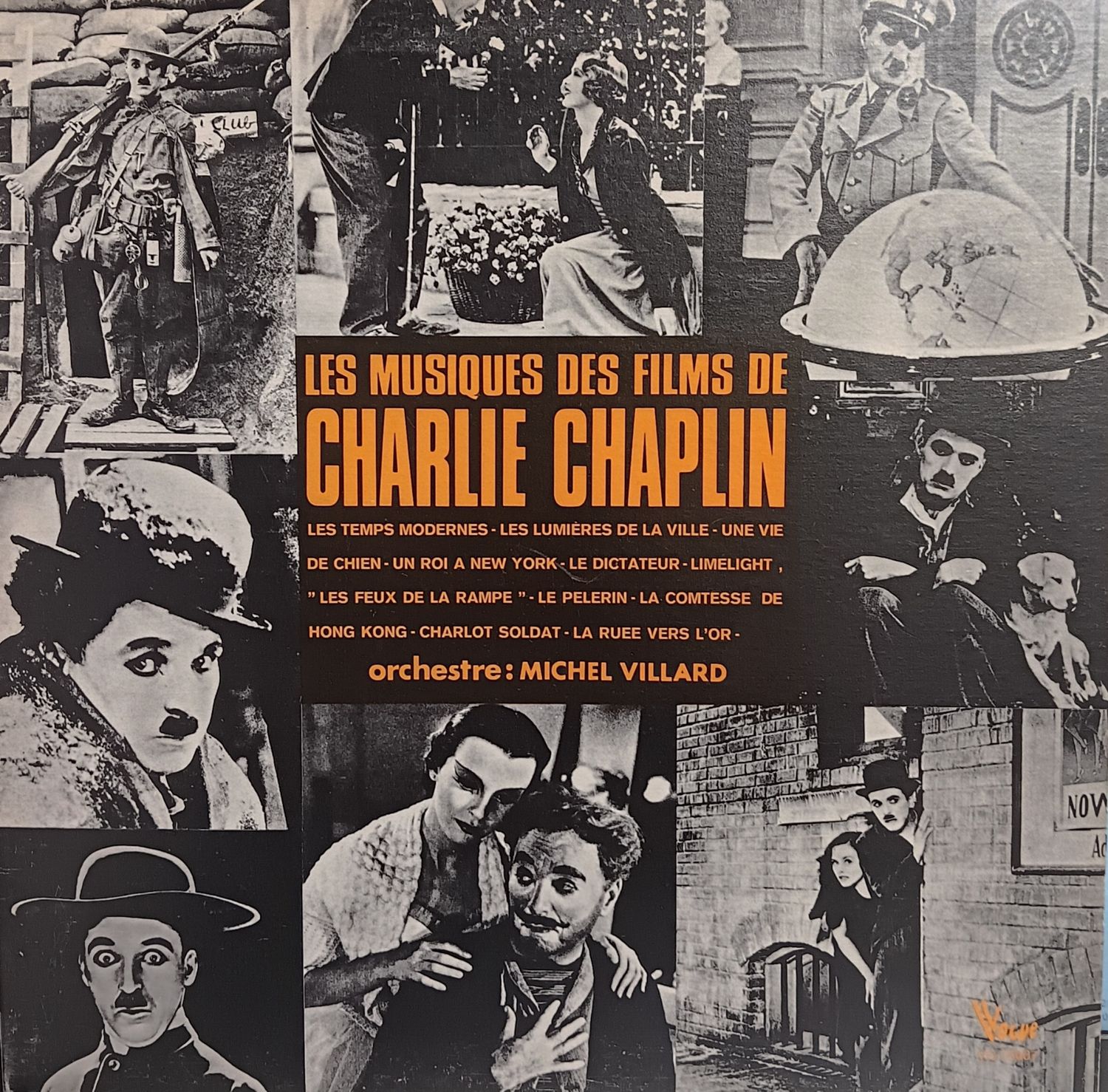 MICHEL VILLARD &amp; SON ORCHESTRE - Les musiques de films de Charlie Chaplin